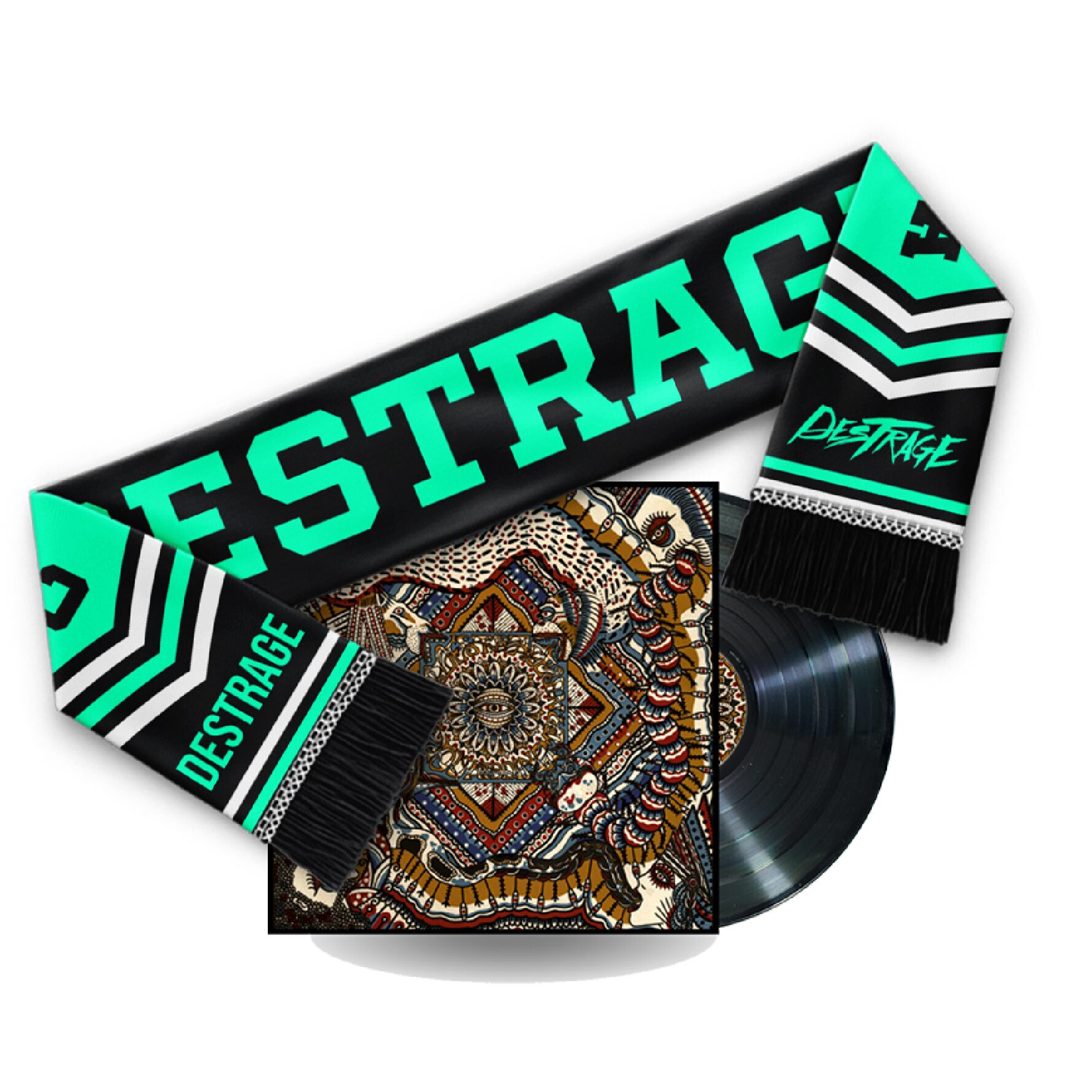 Destrage - Vinyl + Scarf